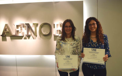 AENOR National Award to the Bachelor Thesis