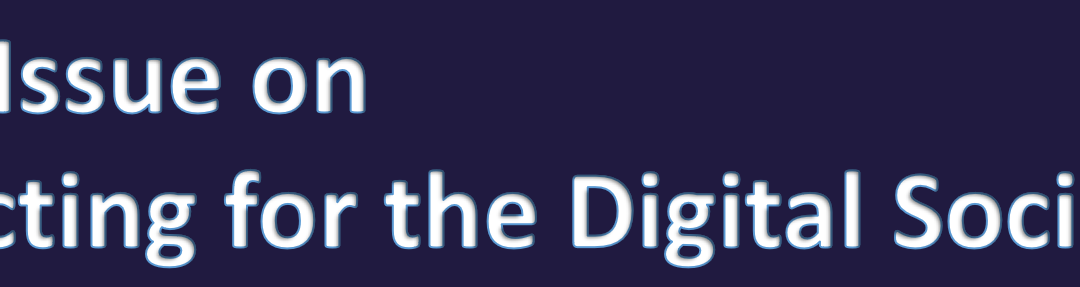 Special Issue on Architecting for the Digital Society